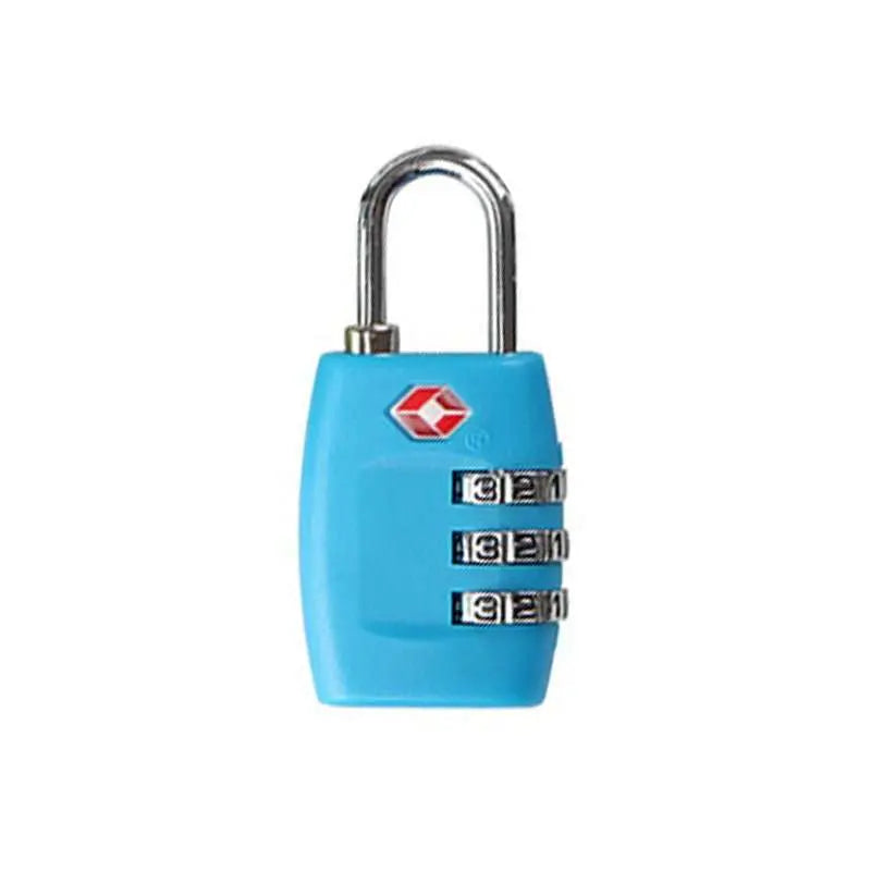Tourism Luggage Zipper Lock Plastic TSA Code Lock - AMIR BAGS INDIA PRIVATE LIMITED