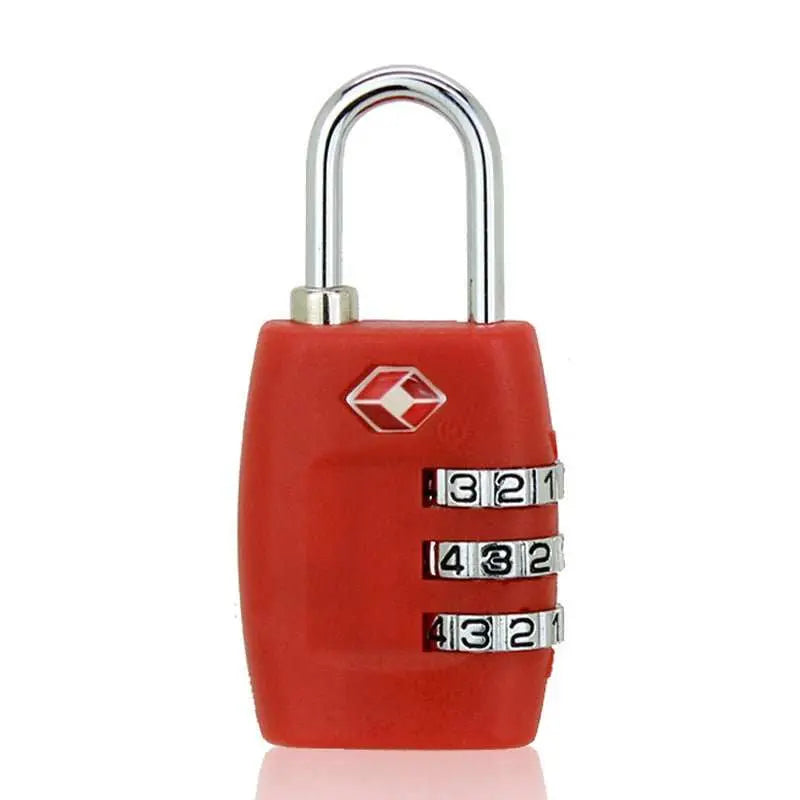 Tourism Luggage Zipper Lock Plastic TSA Code Lock - AMIR BAGS INDIA PRIVATE LIMITED