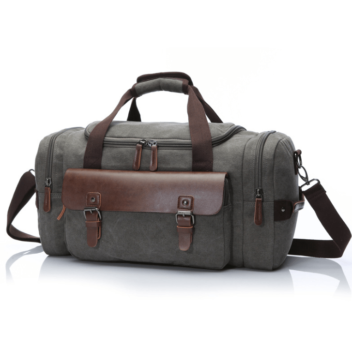 Travel bag student shoulder slung hand bag large capacity travel canvas bag luggage bag - AMIR BAGS INDIA PRIVATE LIMITED