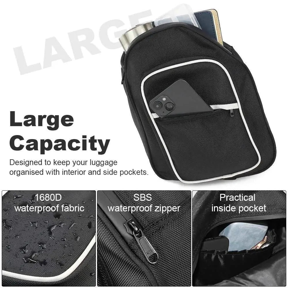 Travel Luggage Bag For SUZUKI GSX - 8S GSX - 8R SV 650 GSF650 GSR 400 GSX1300 GSX1250 B - King V - STROM 650 TENERE XTZ 660 Motorcycle - AMIR BAGS INDIA PRIVATE LIMITED