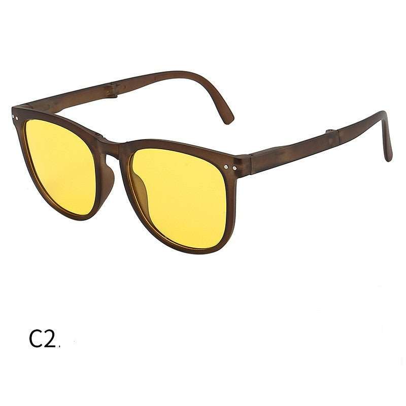 Trendy Foldable Sunglasses For Women TR Polarized Folding Sun Glasses - AMIR BAGS INDIA PRIVATE LIMITED