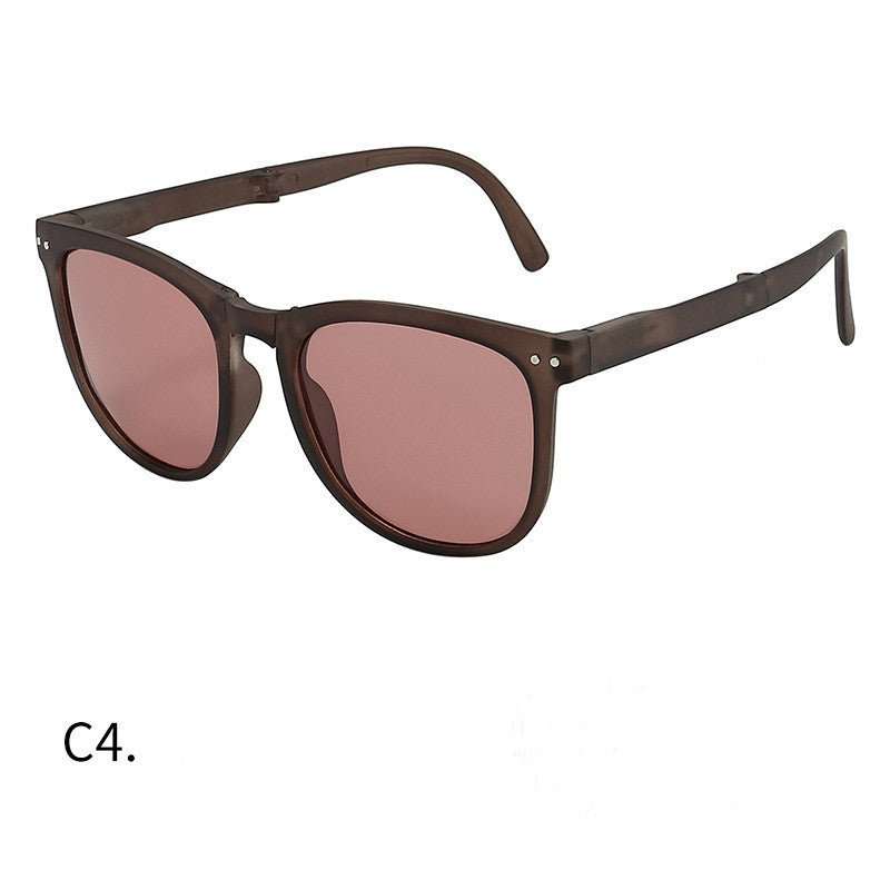 Trendy Foldable Sunglasses For Women TR Polarized Folding Sun Glasses - AMIR BAGS INDIA PRIVATE LIMITED