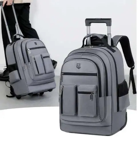 Trolley Backpack Ultra - light Trolley Bag Large Capacity Single - directional Wheel - AMIR BAGS INDIA PRIVATE LIMITED