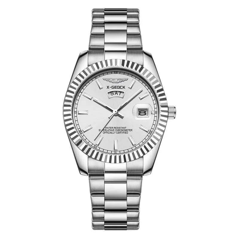 Ultra - thin Men's Watch Waterproof Luminous Quartz Watch - AMIR BAGS INDIA PRIVATE LIMITED