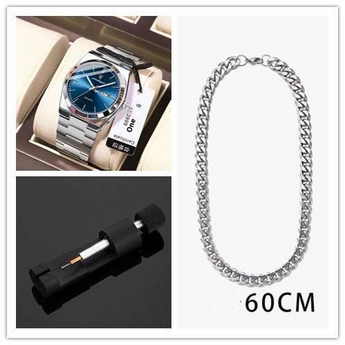 Ultra - thin Men's Watch Waterproof Luminous Quartz Watch - AMIR BAGS INDIA PRIVATE LIMITED