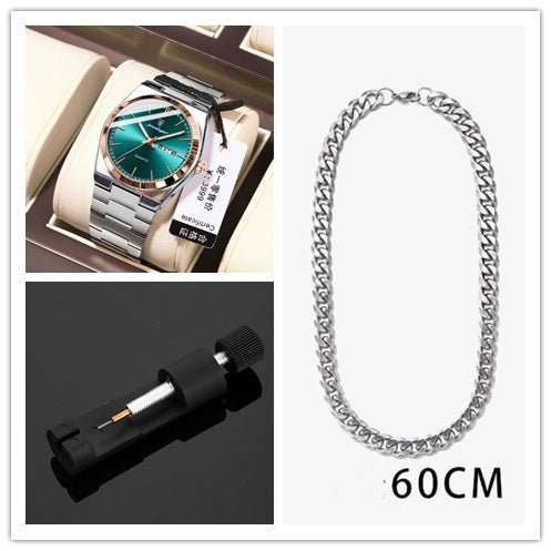 Ultra - thin Men's Watch Waterproof Luminous Quartz Watch - AMIR BAGS INDIA PRIVATE LIMITED