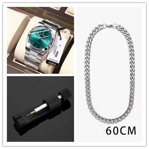 Ultra - thin Men's Watch Waterproof Luminous Quartz Watch - AMIR BAGS INDIA PRIVATE LIMITED