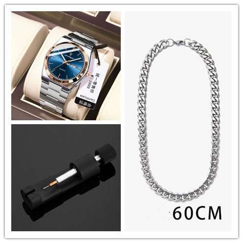 Ultra - thin Men's Watch Waterproof Luminous Quartz Watch - AMIR BAGS INDIA PRIVATE LIMITED