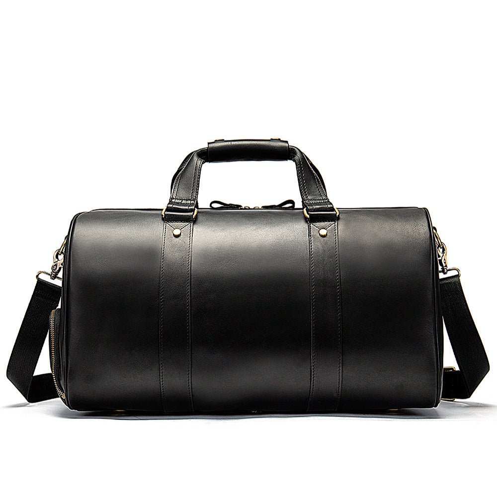Vintage Crazy Horse Leather Men's Travel Bag - AMIR BAGS INDIA PRIVATE LIMITED
