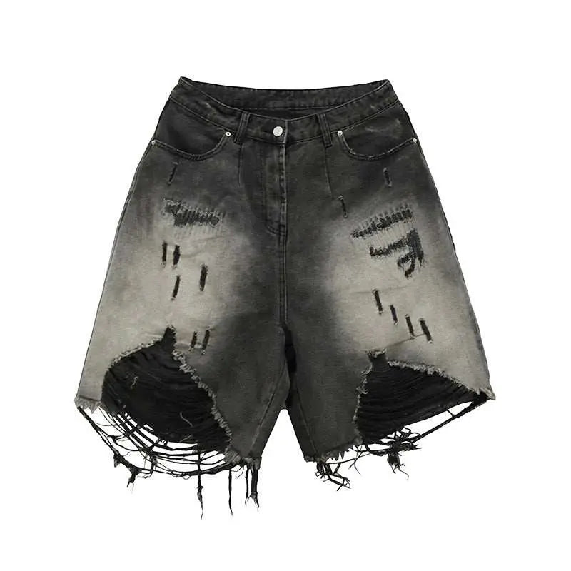 Vintage Made Old Ripped Shorts ManProduct Details:Waist type: mid-waistDenim fabric: denimWashing process: washingColor: BlackPant top style: straight footSize information:Size: M L XL 2XL 3XLPackageDropshipmanAMIR BAGS INDIA PRIVATE LIMITEDnull