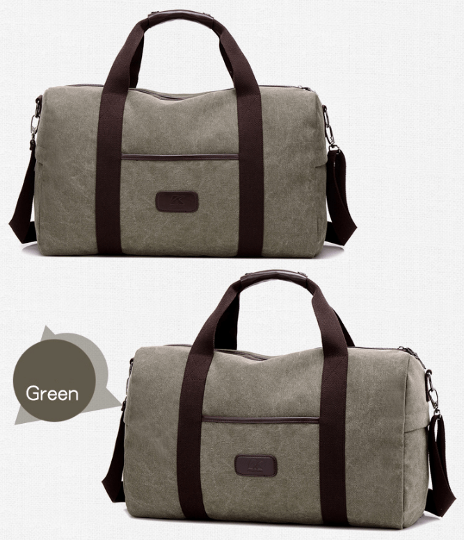 Vintage Men Canvas handbag High Quality Travel Bags Large Capacity Women Luggage Travel Duffle Bags - AMIR BAGS INDIA PRIVATE LIMITED