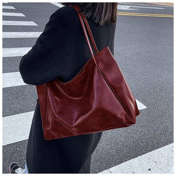 Vintage Shoulder Bags For Women Large Capacity Handbag Tote Bag - AMIR BAGS INDIA PRIVATE LIMITED