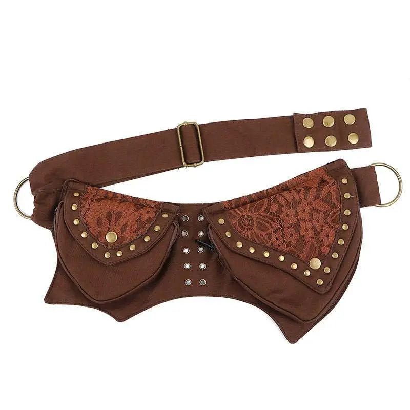 Vintage Waist Chest Bags Women Crossbody Bag Waistpack Outdoor Mobile Storage - AMIR BAGS INDIA PRIVATE LIMITED