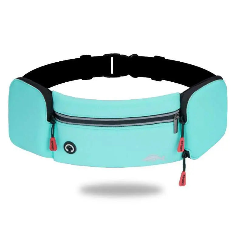 Waist Bag Sports Climbing Hiking Racing Gym Fitness Lightweight Unisex Belt Water Bottle Waist Pack - AMIR BAGS INDIA PRIVATE LIMITED