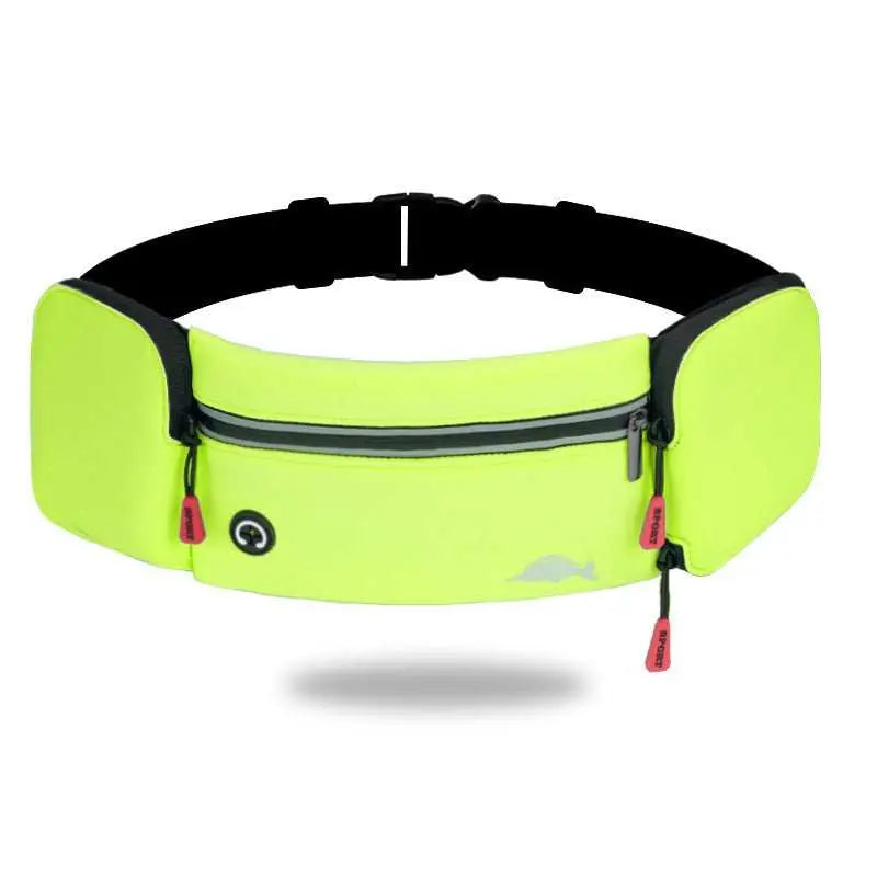 Waist Bag Sports Climbing Hiking Racing Gym Fitness Lightweight Unisex Belt Water Bottle Waist Pack - AMIR BAGS INDIA PRIVATE LIMITED