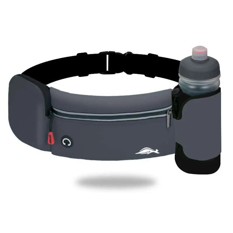 Waist Bag Sports Climbing Hiking Racing Gym Fitness Lightweight Unisex Belt Water Bottle Waist Pack - AMIR BAGS INDIA PRIVATE LIMITED