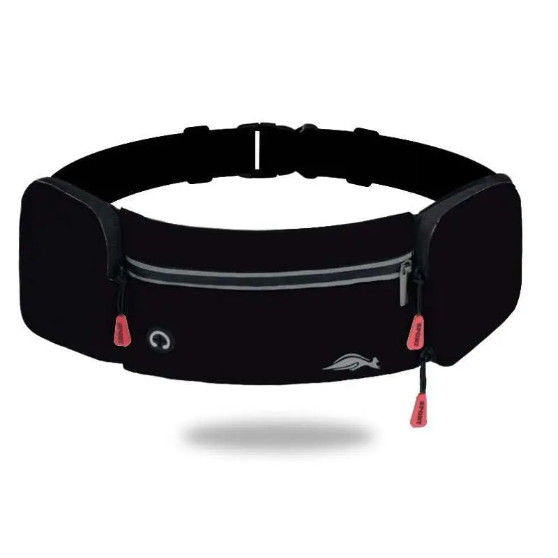 Waist Bag Sports Climbing Hiking Racing Gym Fitness Lightweight Unisex Belt Water Bottle Waist Pack - AMIR BAGS INDIA PRIVATE LIMITED