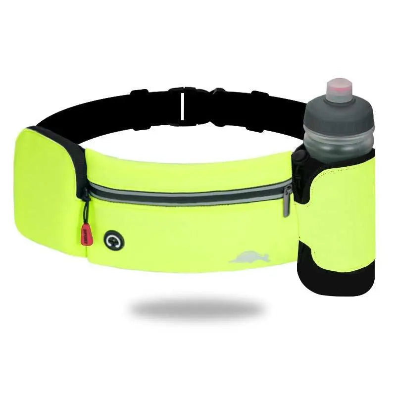 Waist Bag Sports Climbing Hiking Racing Gym Fitness Lightweight Unisex Belt Water Bottle Waist Pack - AMIR BAGS INDIA PRIVATE LIMITED