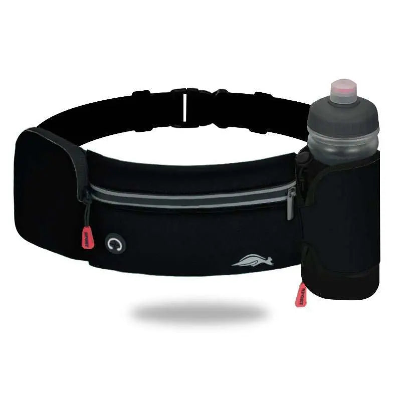 Waist Bag Sports Climbing Hiking Racing Gym Fitness Lightweight Unisex Belt Water Bottle Waist Pack - AMIR BAGS INDIA PRIVATE LIMITED