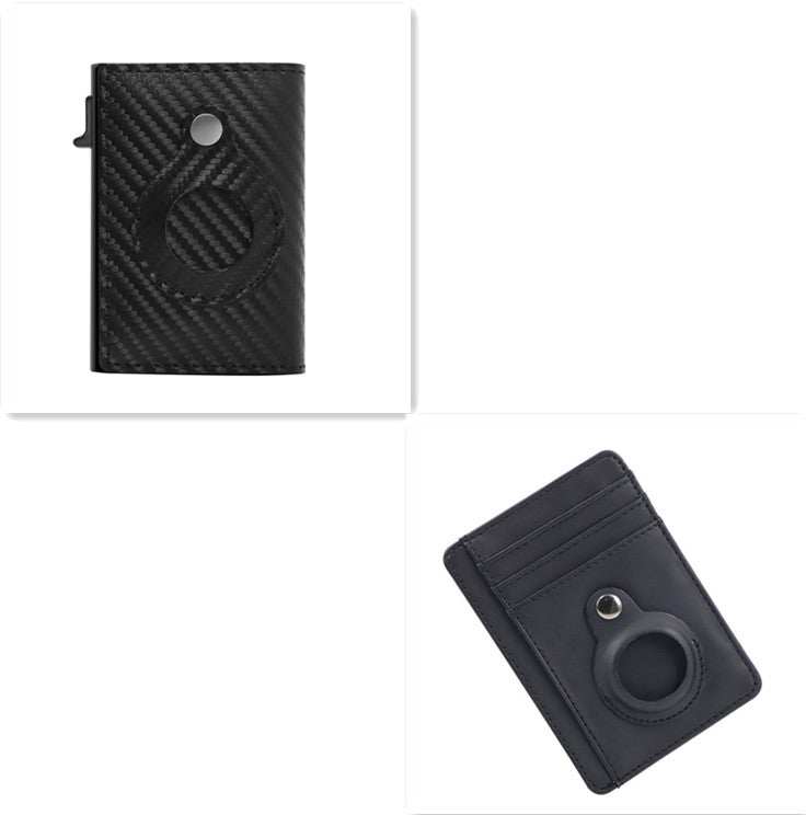 Wallet - PU Leather Airtag Card Holder RFID Anti - theft Card Holder - AMIR BAGS INDIA PRIVATE LIMITED