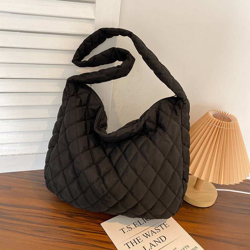 Warm Totes Shoulder Bags For Women Fashion Winter Shopping Bag - AMIR BAGS INDIA PRIVATE LIMITED