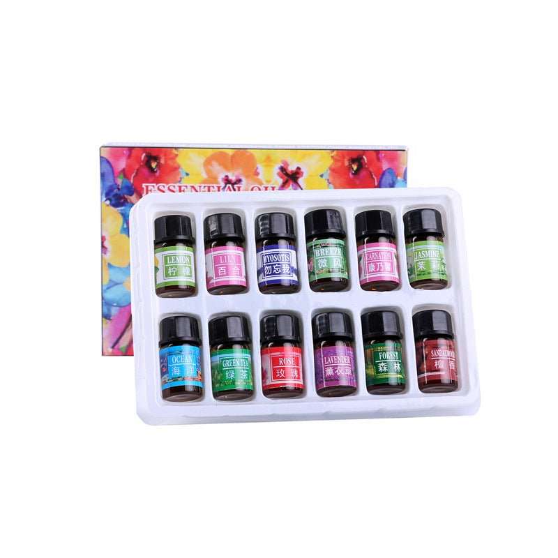 Water - soluble Humidifier 12 3ML Aromatherapy Essential Oils - AMIR BAGS INDIA PRIVATE LIMITED