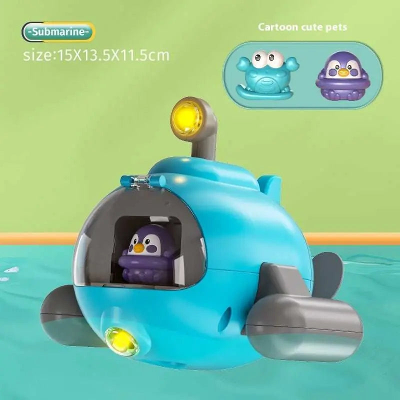 Water Toys Luminous Catapult Submarine Bath Toys - AMIR BAGS INDIA PRIVATE LIMITED