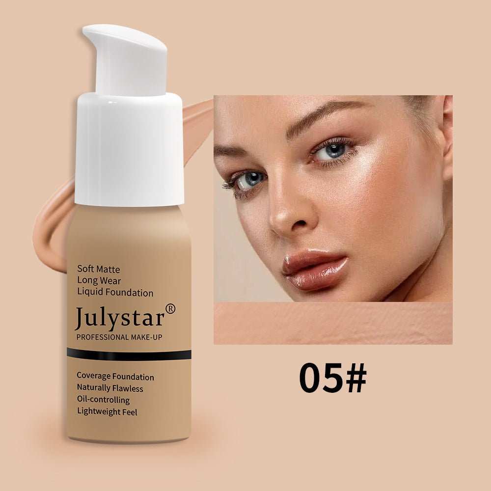 Waterproof Lasting Non Take Off Makeup Concealer Liquid Foundation Beauty Makeup - AMIR BAGS INDIA PRIVATE LIMITED
