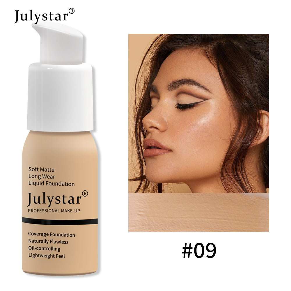 Waterproof Lasting Non Take Off Makeup Concealer Liquid Foundation Beauty Makeup - AMIR BAGS INDIA PRIVATE LIMITED