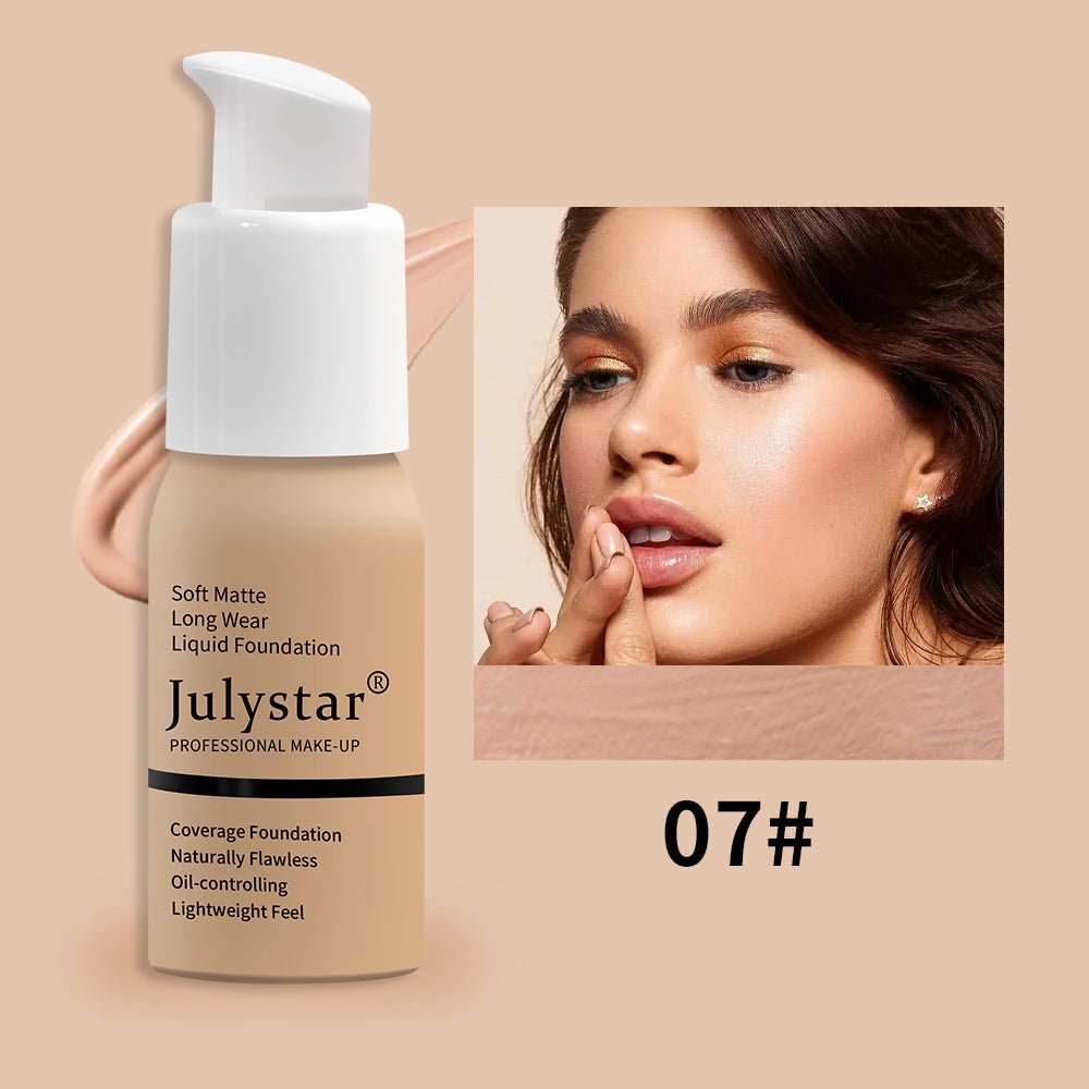 Waterproof Lasting Non Take Off Makeup Concealer Liquid Foundation Beauty Makeup - AMIR BAGS INDIA PRIVATE LIMITED