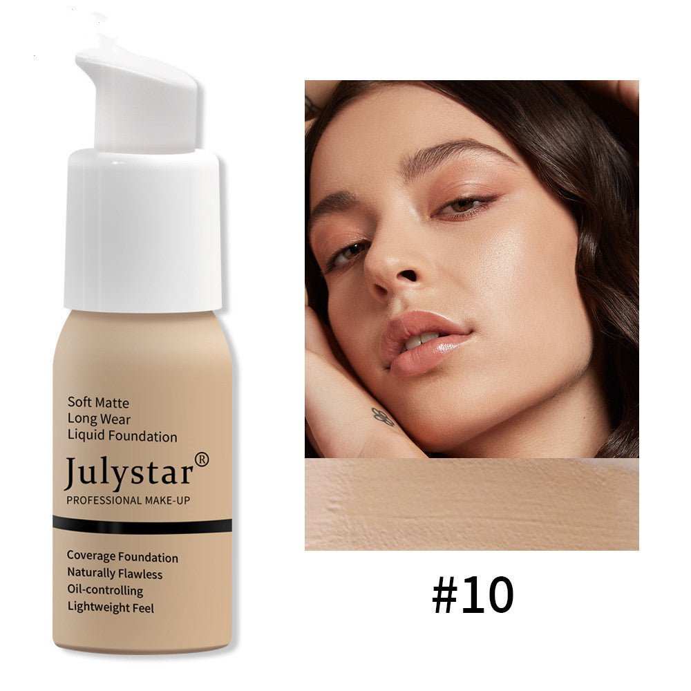 Waterproof Lasting Non Take Off Makeup Concealer Liquid Foundation Beauty Makeup - AMIR BAGS INDIA PRIVATE LIMITED