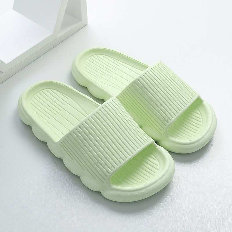 Wave Bottom Slippers Women Home Shoes Non - slip Bathroom Slippers - AMIR BAGS INDIA PRIVATE LIMITED