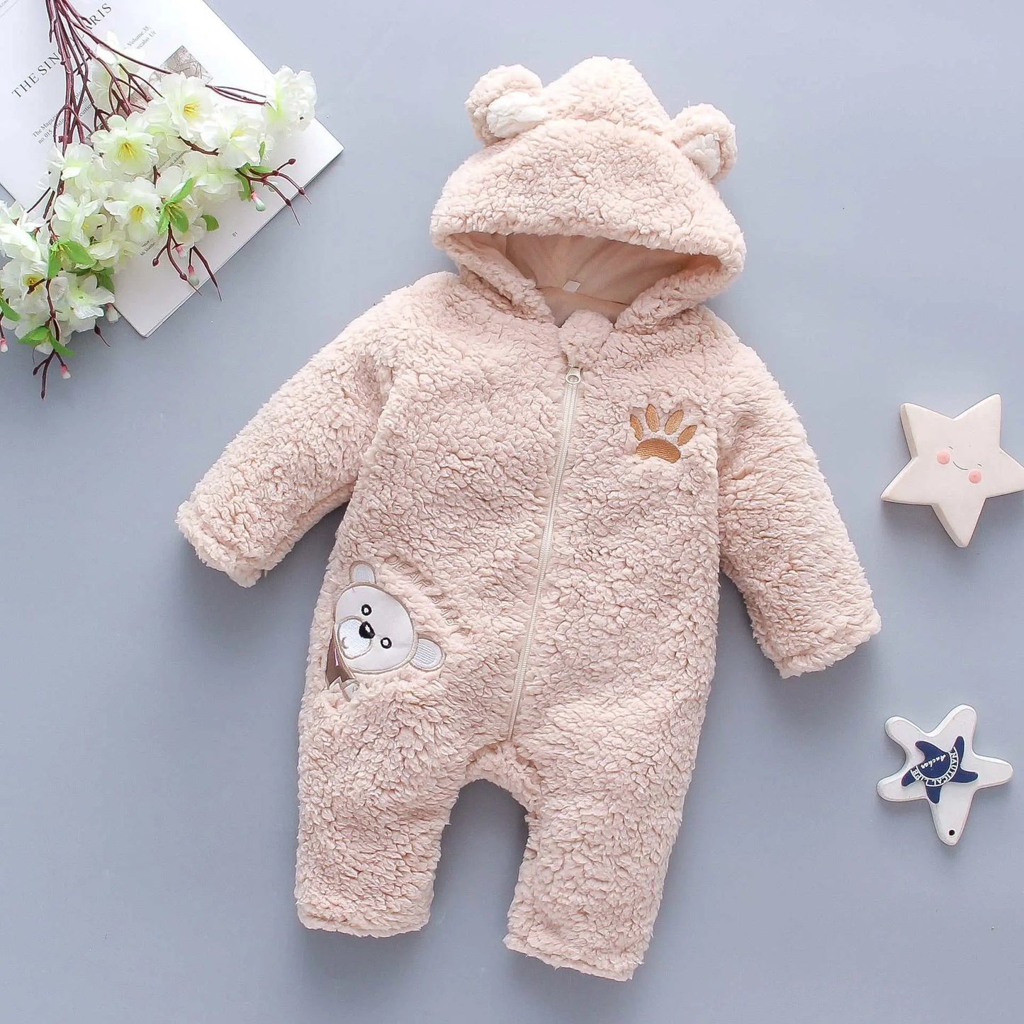 Winter Baby Boy Girl Romper Cotton Clothes - AMIR BAGS INDIA PRIVATE LIMITED