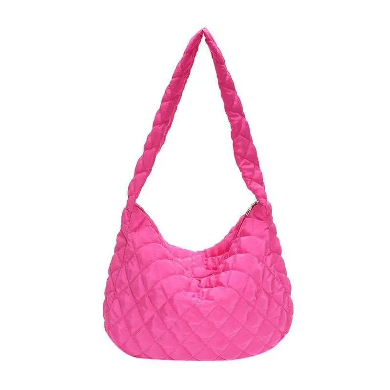 Winter Personalized Bags For Women Crossbody Bag With Rhombus Stitching Design Commuting Casual Shopping Handbags - AMIR BAGS INDIA PRIVATE LIMITED