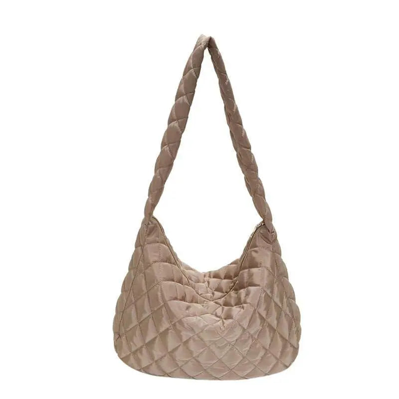 Winter Personalized Bags For Women Crossbody Bag With Rhombus Stitching Design Commuting Casual Shopping Handbags - AMIR BAGS INDIA PRIVATE LIMITED