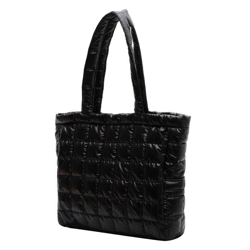 Winter Shoulder Bags Women Fashion Plaid Handbag - AMIR BAGS INDIA PRIVATE LIMITED