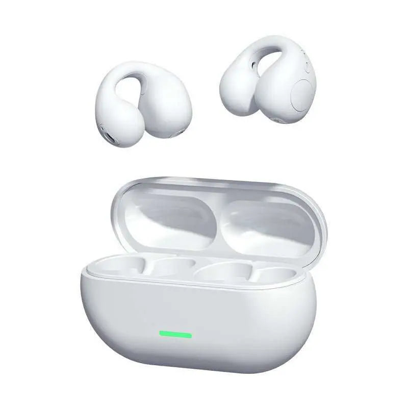 Wireless Ear Clip Bluetooth Headset TWS Comfortable Wear Not In-Ear SpOverview:Good material, High quality.100% Brand New.A variety of colors, any choice.Product information:Color: black, white Transmission range: 10 meters Chip type: DropshipmanAMIR BAGS INDIA PRIVATE LIMITEDnull