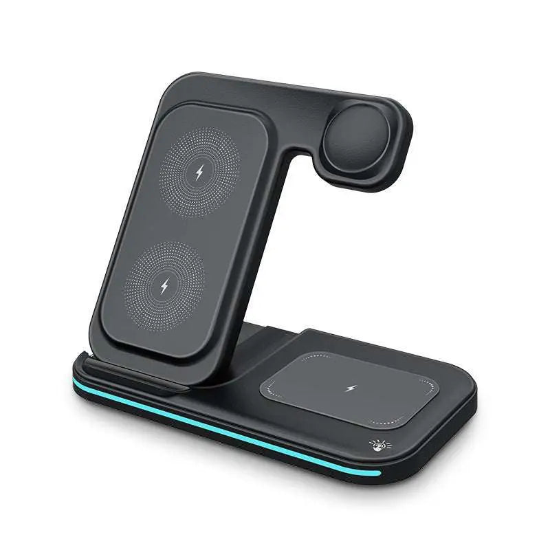 Wireless Multifunctional Foldable Fast ChargerProduct information:Use: Household Color: white, black Color classification: black, white Style: Universal Product color: Bright/White Product material: ABS Input PoDropshipmanAMIR BAGS INDIA PRIVATE LIMITEDnull