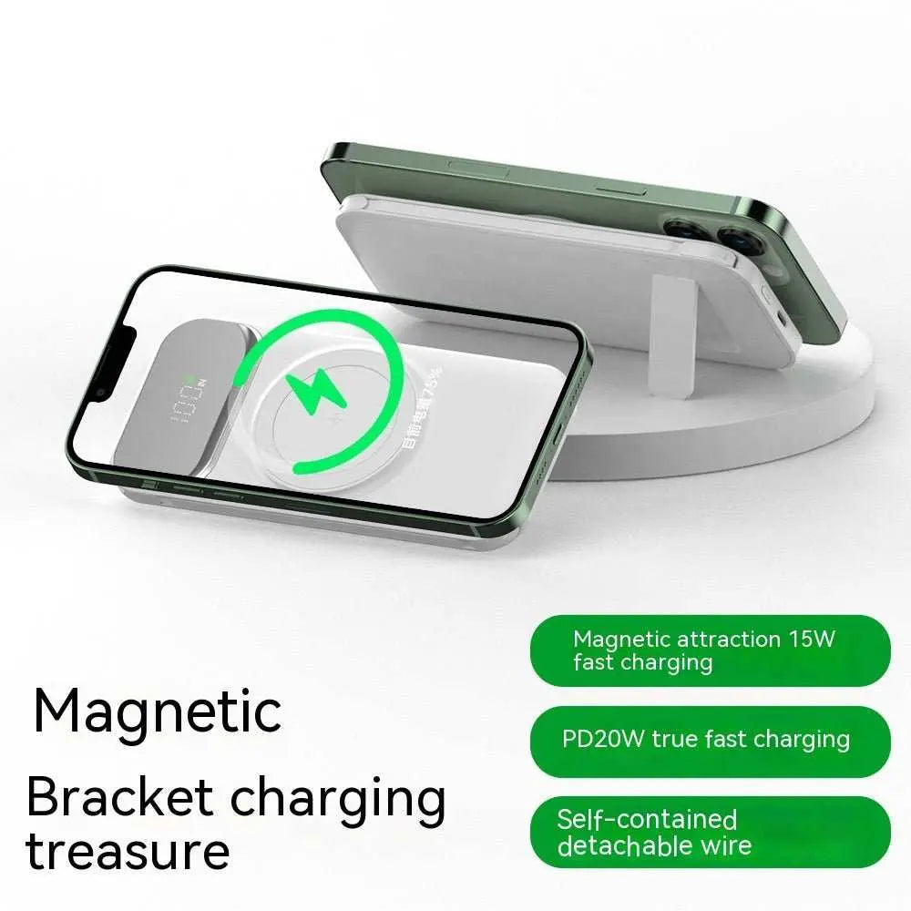 Wireless Power Bank With Cable - AMIR BAGS INDIA PRIVATE LIMITED