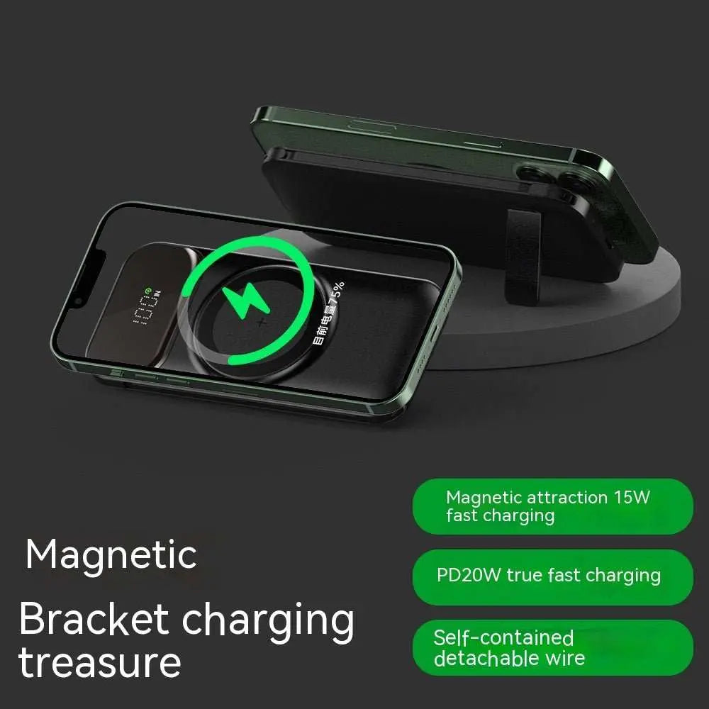 Wireless Power Bank With Cable - AMIR BAGS INDIA PRIVATE LIMITED