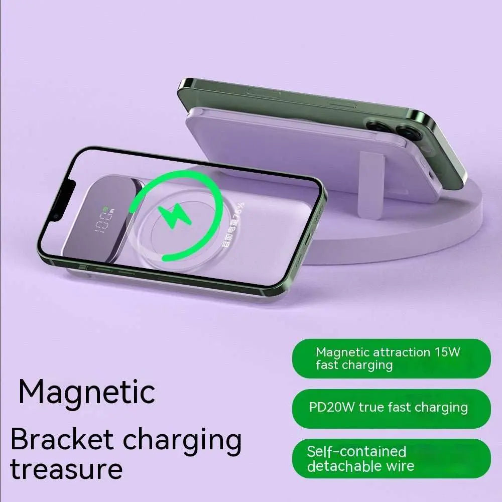 Wireless Power Bank With Cable - AMIR BAGS INDIA PRIVATE LIMITED