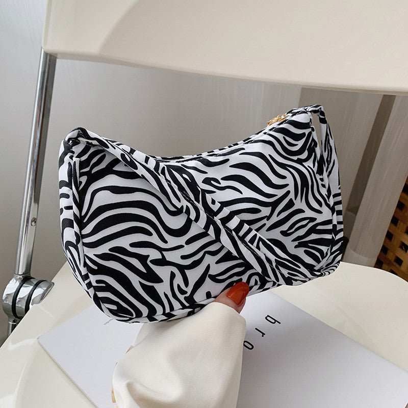 Women Handbag Butterfly Cow Leopard Printed Pattern Underarm Bags Small Shoulder Bag - AMIR BAGS INDIA PRIVATE LIMITED