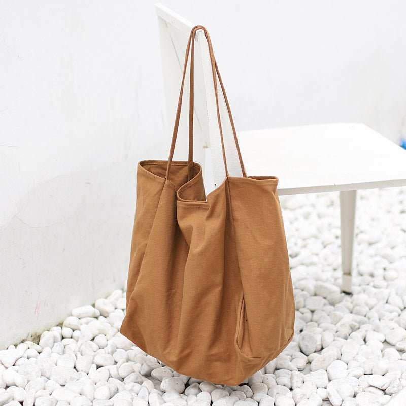 Women Handbags High Capacity Shoulder Bags For Shopping Canvas Totes - AMIR BAGS INDIA PRIVATE LIMITED