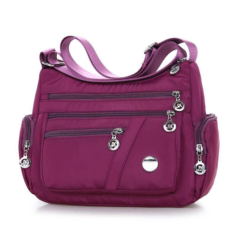 Women Shoulder Bag Multi - pocket Design Waterproof Casual High Capacity Crossbody Bag - AMIR BAGS INDIA PRIVATE LIMITED