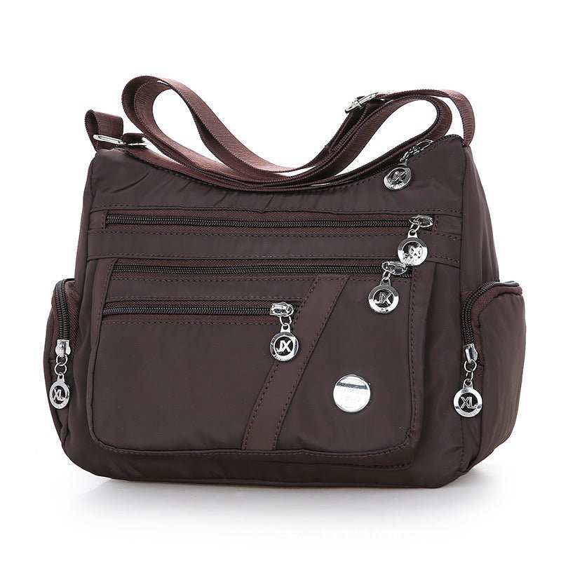 Women Shoulder Bag Multi - pocket Design Waterproof Casual High Capacity Crossbody Bag - AMIR BAGS INDIA PRIVATE LIMITED