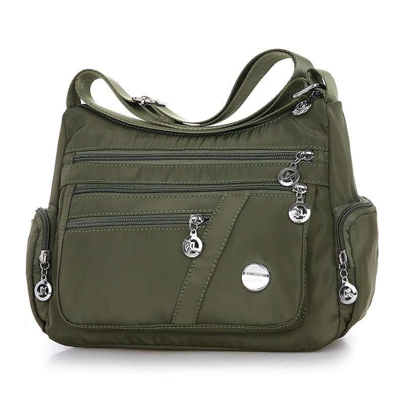 Women Shoulder Bag Multi - pocket Design Waterproof Casual High Capacity Crossbody Bag - AMIR BAGS INDIA PRIVATE LIMITED