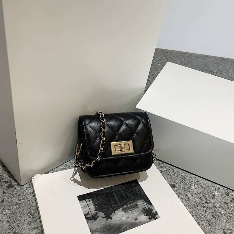 Women's Fashion Casual Diamond Chain Shoulder Messenger Bag - AMIR BAGS INDIA PRIVATE LIMITED
