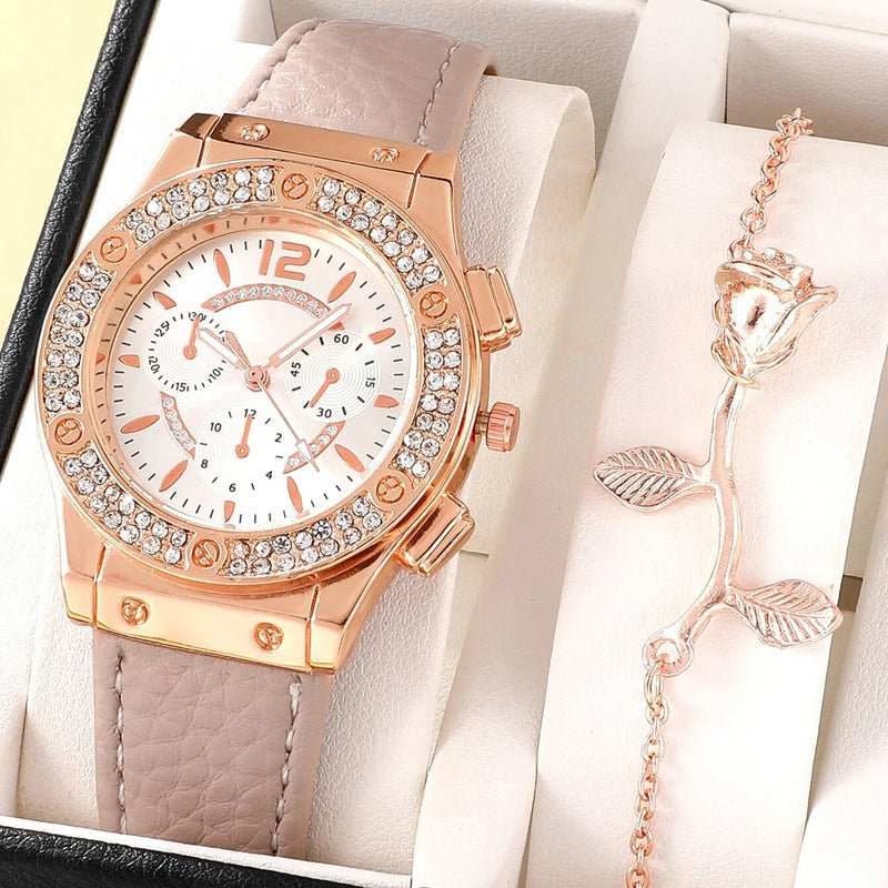 Women's Fashion Pu Strap Watch - AMIR BAGS INDIA PRIVATE LIMITED