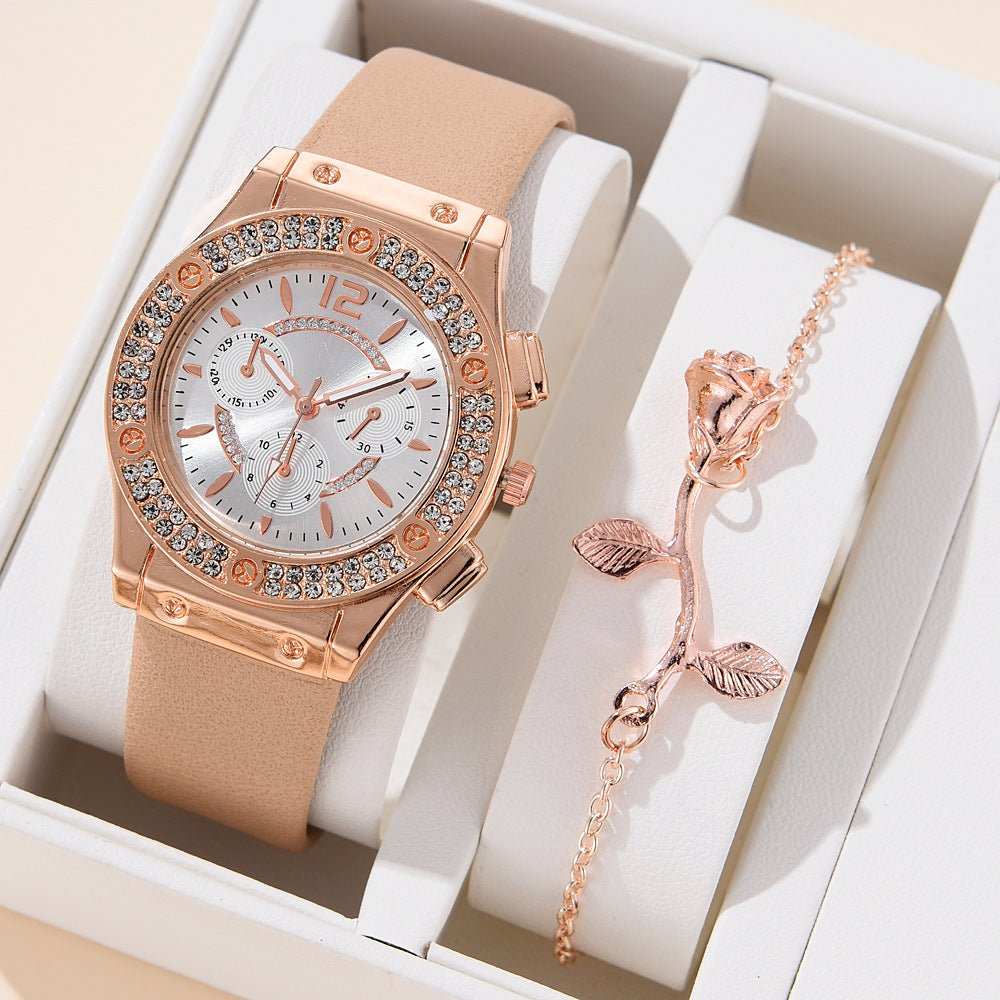 Women's Fashion Pu Strap Watch - AMIR BAGS INDIA PRIVATE LIMITED