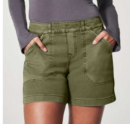 Women's High Waist Overalls Casual Pants Cotton And Linen Thin A - Line - AMIR BAGS INDIA PRIVATE LIMITED